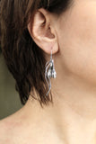 Snowdrops silver earrings Floral jewelry Bridal earrings