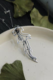 Hammerhead shark silver pendant Hand fabricated jewelry