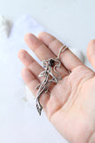 Hammerhead shark silver pendant Hand fabricated jewelry
