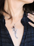 Hammerhead shark silver pendant Hand fabricated jewelry