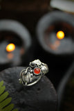 Pumpkin ring Halloween jewelry Fall ring handfabricated