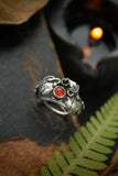 Pumpkin ring Halloween jewelry Fall ring handfabricated