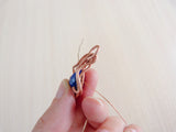 Tutorial jewelry DIY project - Briolette pendant without soldering - Wire wrapped necklace tutorial