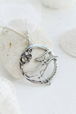 Whales mother and baby Wire wrapped jewelry