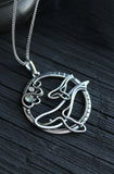 Whales mother and baby Wire wrapped jewelry