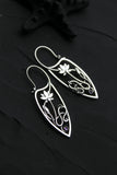 Lotus flower earrings for wedding Bridal jewelry