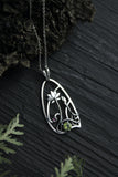 Lotus flower pendant Silversmithing