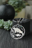 Manatee pendant Artisan jewelry Silversmithing