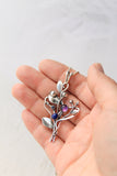 Blueberry pendant Artisan jewelry Silversmithing