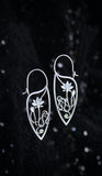 Lotus flower earrings for wedding Bridal jewelry