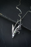 Snowdrop pendant Silversmithing jewelry