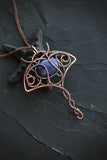 Wire wrapped tutorial Manta pendant without soldering DIY project Copper wire wrapping Jewelry Tutorial Wire weaving necklace