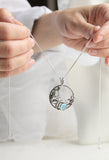 Ginkgo leaf pendant Plant jewelry Hand fabricated