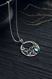 Ginkgo leaf pendant Plant jewelry Hand fabricated