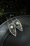 Lotus flower earrings for wedding Bridal jewelry