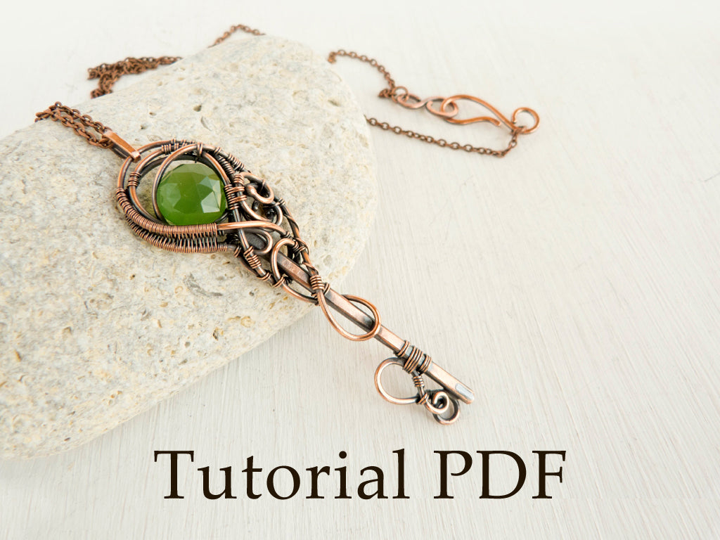 Wire Wrapped Diy Silver Pendant Wire Wrap Pendant Tutorial