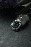 Lichen pendant, Moss silver charm, Botanical jewelry, Nature inspired leaf necklace
