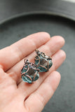 Copper earrings