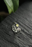 Leaves ring Elven jewelry Plant ring