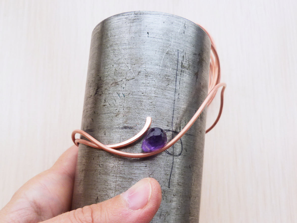 Wire Tutorial Bracelet Wire Weaving Without Soldering Copper Wire Wrap
