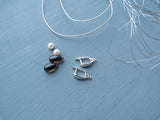 Wire wrapped tutorial Earrings without soldering Silver Wire weave tutorial Wire wrapping Step by step guide