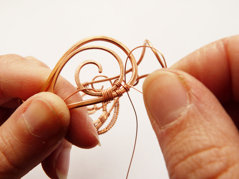 Celtic Inspired Wire Wrapping and Weaving | Wire Wrap Tutorial